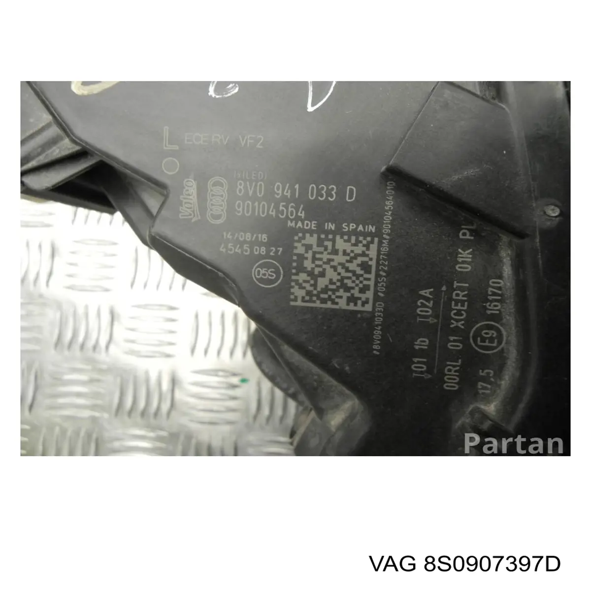 8S0907397D VAG Модуль керування (ЕБУ) світлом фар