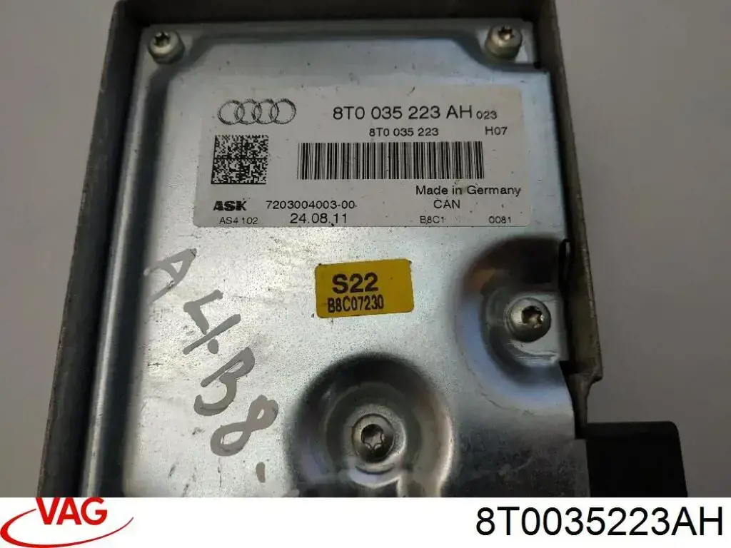 Підсилювач звуку аудіосистеми 8T0035223AH VAG