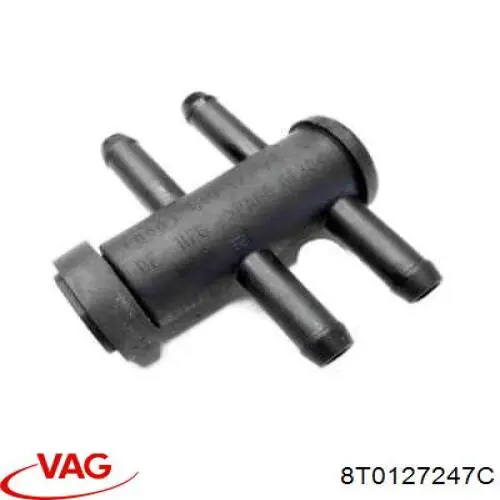 8T0127247C VAG Зворотній клапан повернення палива