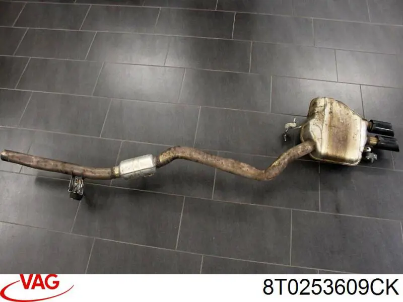 Вихлопна труба VAG 8T0253609CT ціна, від 1008.75 USD