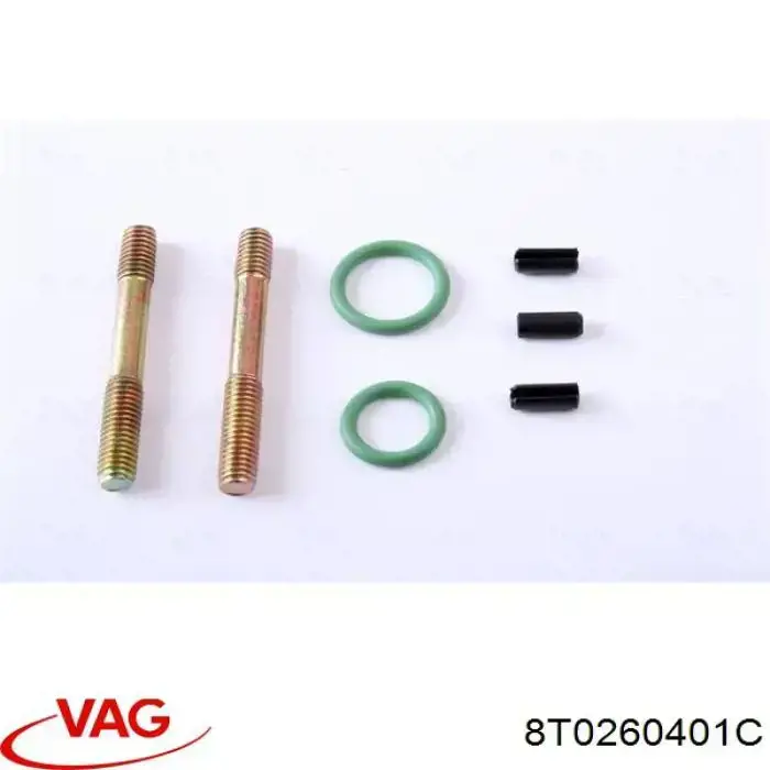 Конденсатор кондиціонера VAG 8T0260401C ціна, від 78.81 USD