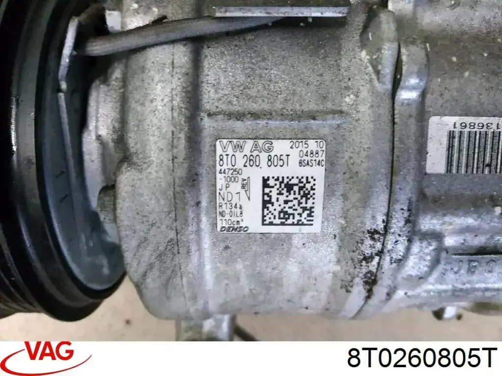 Купити 8T0260805T VAG Компресор кліматичної установки