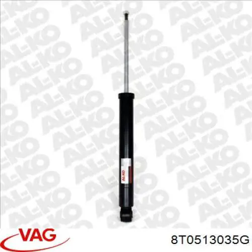 Амортизатор задній 8T0513035G VAG