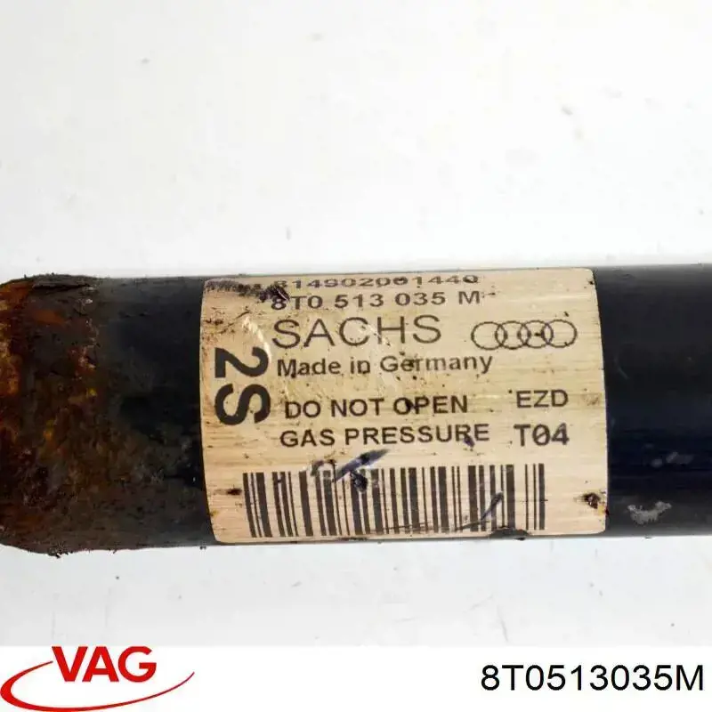 Амортизатор задній 8T0513035M VAG