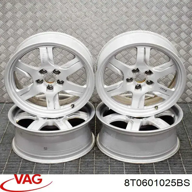 8T0601025B VAG Диски литі (легкосплавні, титанові)