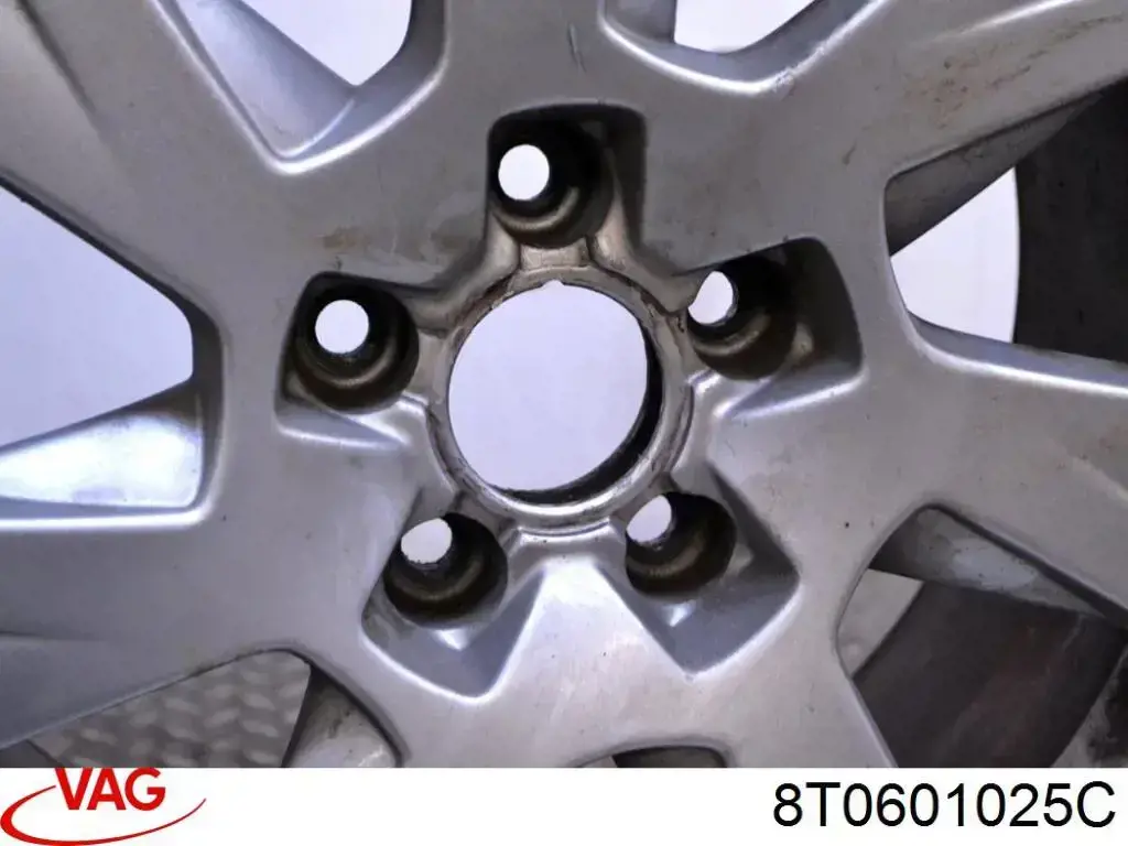 8T0601025C VAG Диски литі (легкосплавні, титанові)