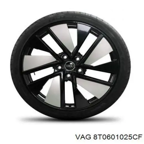 Купити 8T0601025CF VAG Диски колісні литі (легкосплавні, титанові)