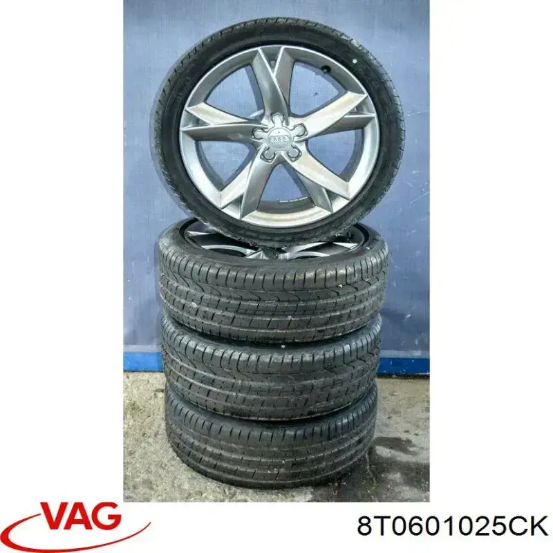 Купити 8T0601025F VAG Диски колісні литі (легкосплавні, титанові)