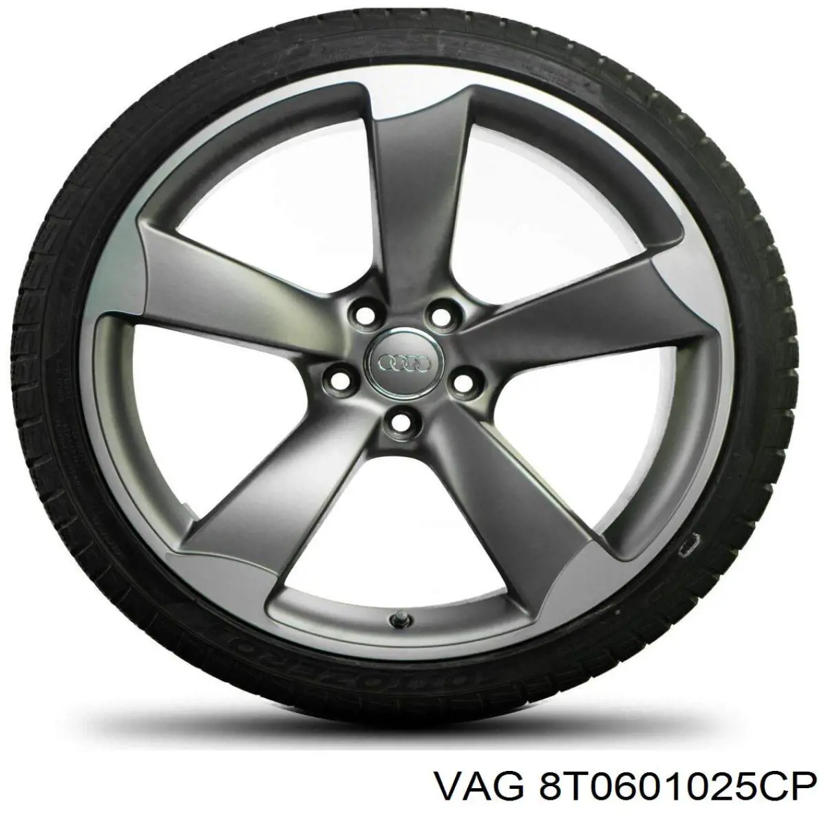 Купити 8T0601025CP VAG Диски колісні литі (легкосплавні, титанові)