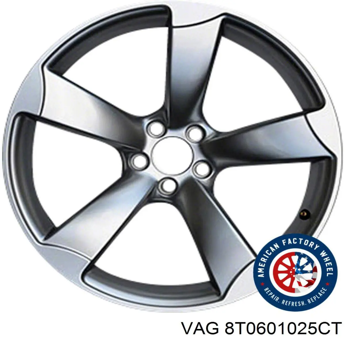 8T0601025BD VAG Диски литі (легкосплавні, титанові)