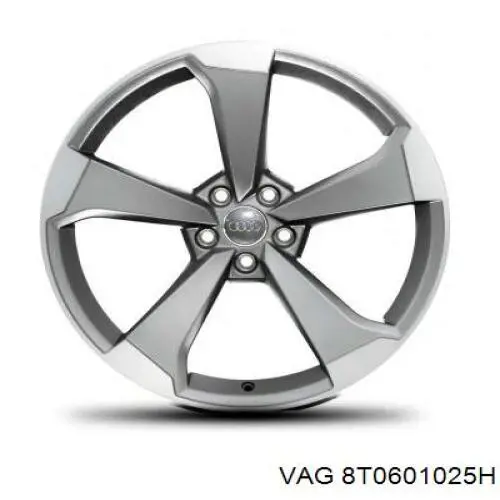 8T0601025H VAG Диски колісні литі (легкосплавні, титанові)