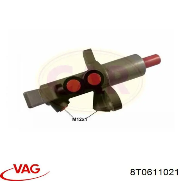 Купити 8T0611021 VAG Головний гальмівний циліндр