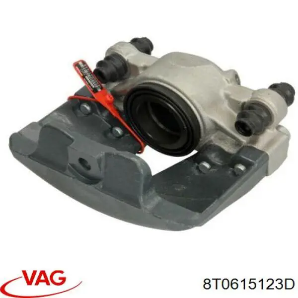 8T0615123D VAG Супорт гальмівний, передній, лівий