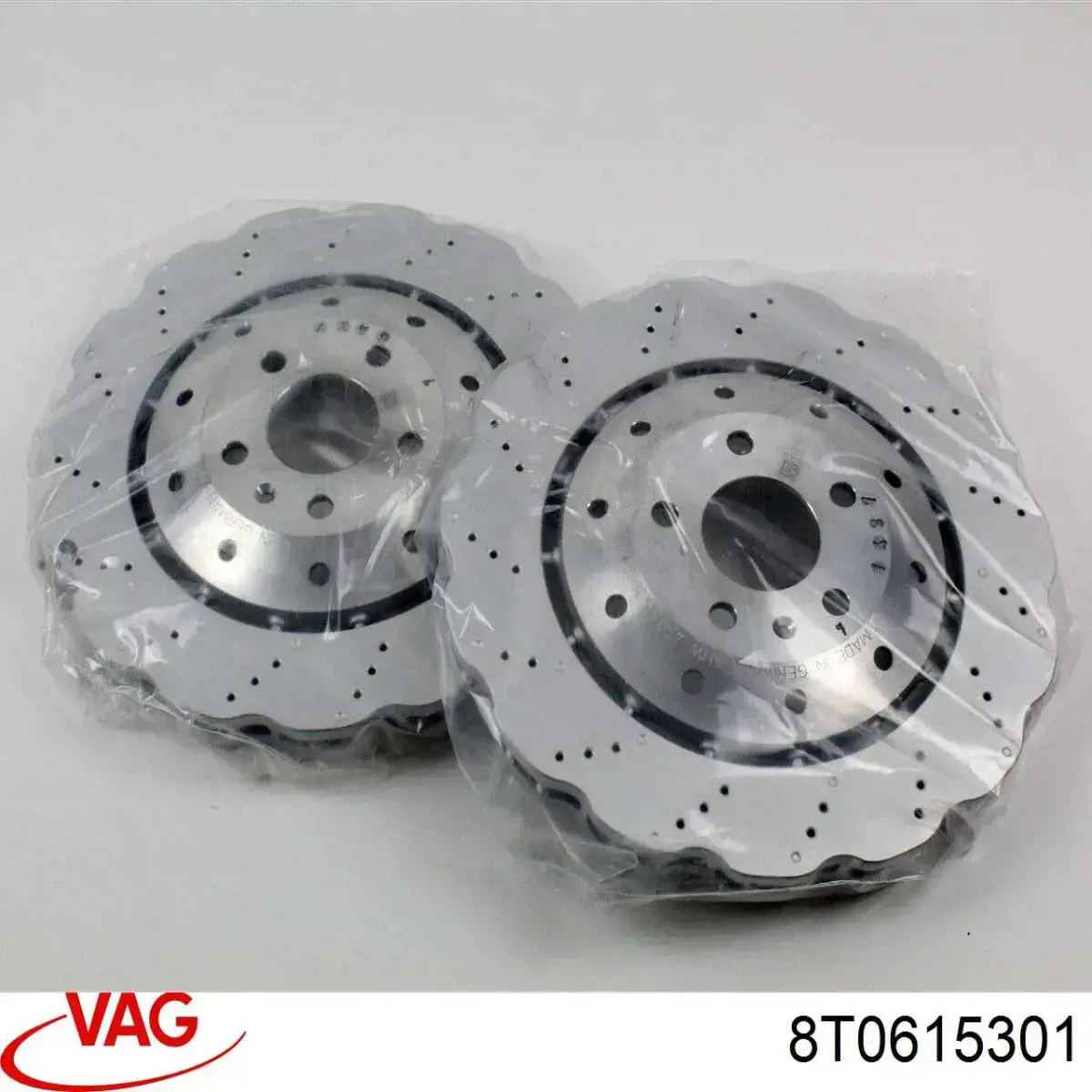 Гальмівні диски передні 4S0615301B VAG