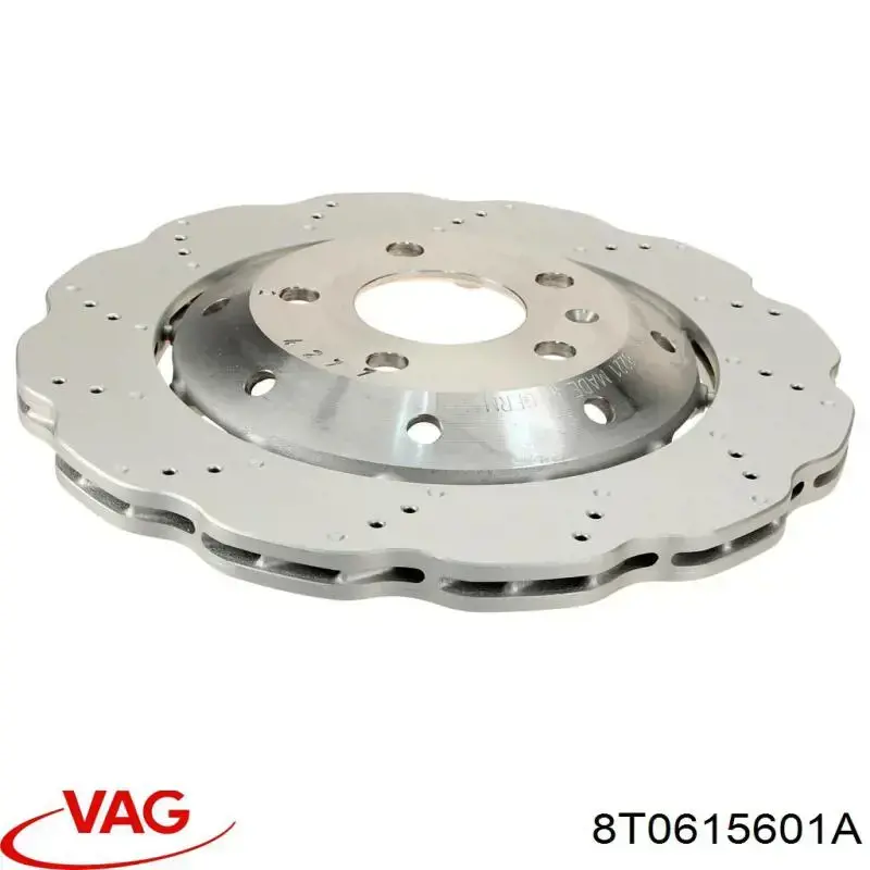 Задні дискові гальма VAG 8T0615601A ціна, від 617.93 USD