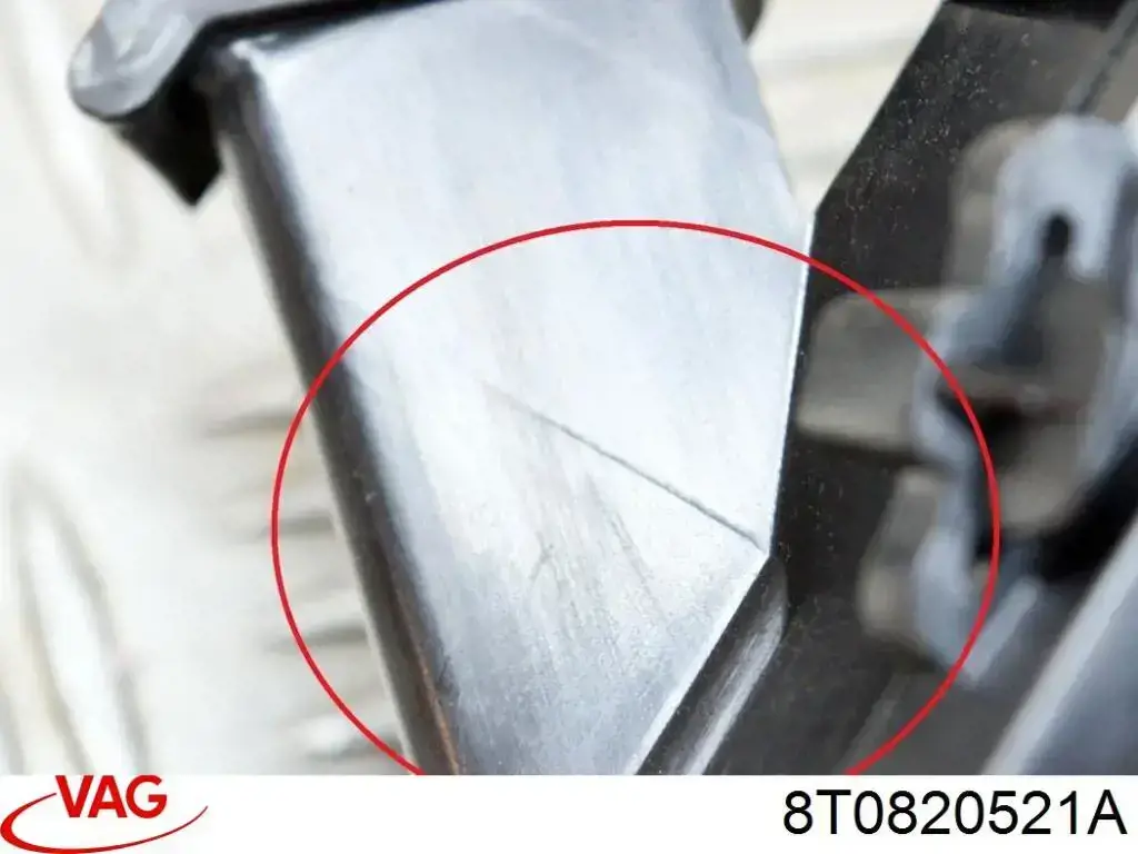 Купити 8T0820521E Porsche Їжак обігрівача