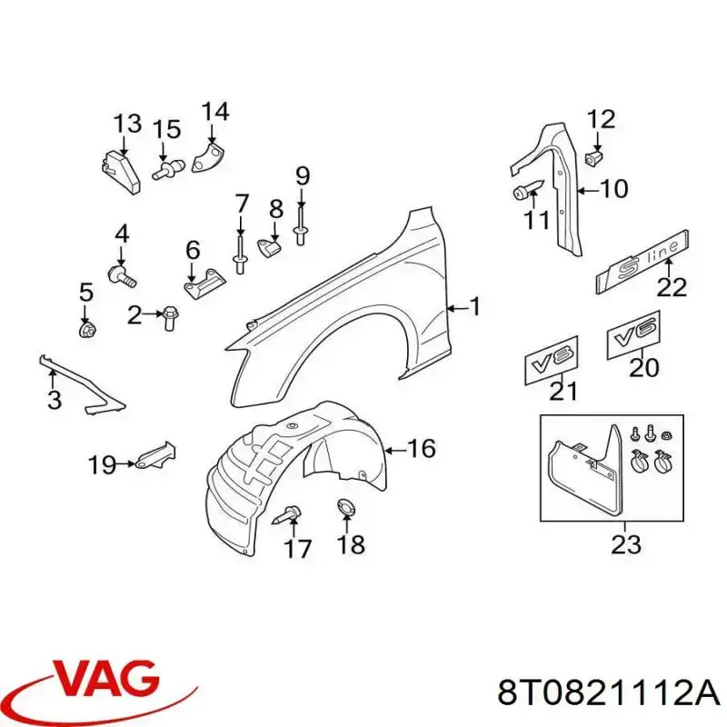  8T0821112A VAG