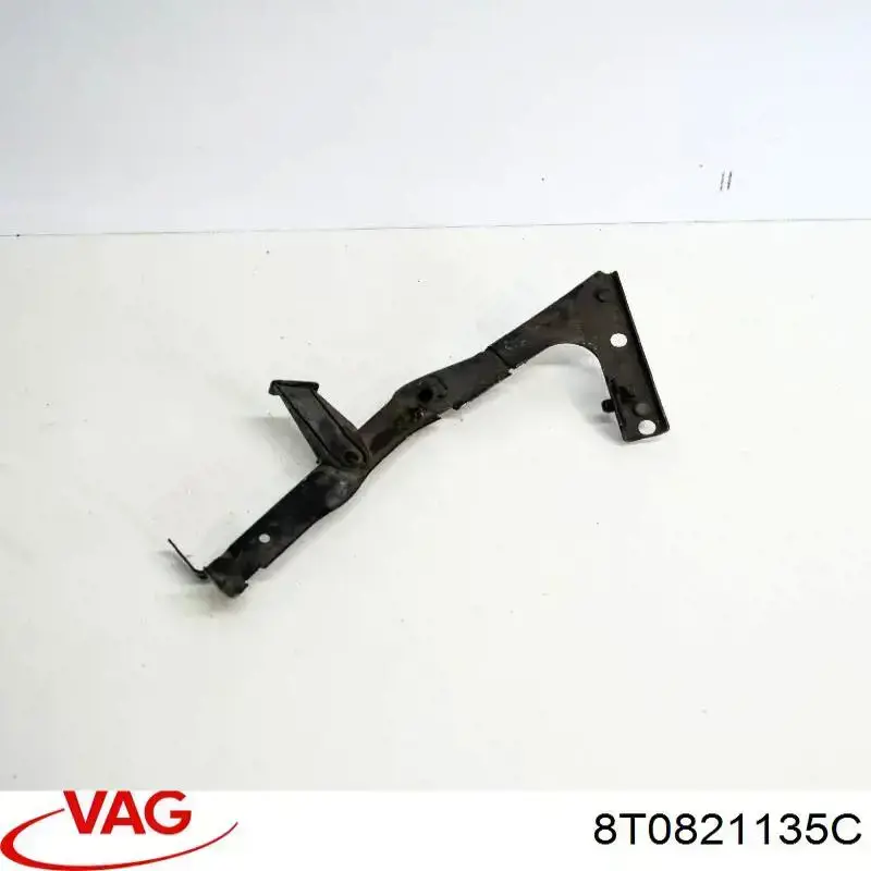 Купити 8T0821135C VAG Кронштейн кріплення крила переднього лівого, передній