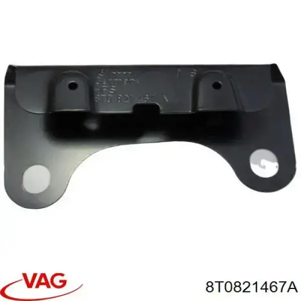 Купити 8T0821467 VAG Кронштейн кріплення крила переднього лівого, задній