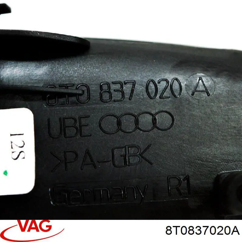 Ручка передньої двері внутрішня права VAG 8T0837020A ціна, від 6.23 USD