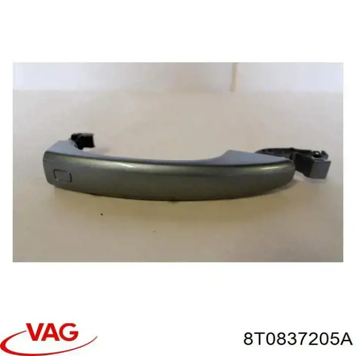 Ручка задніх дверей, зовнішня VAG 8T0837205A ціна, від 5.64 USD