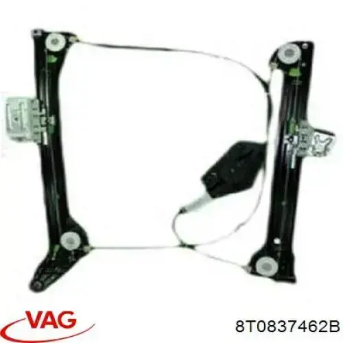 Купити 8T0837462B VAG Склопідйомник передньої правої двері