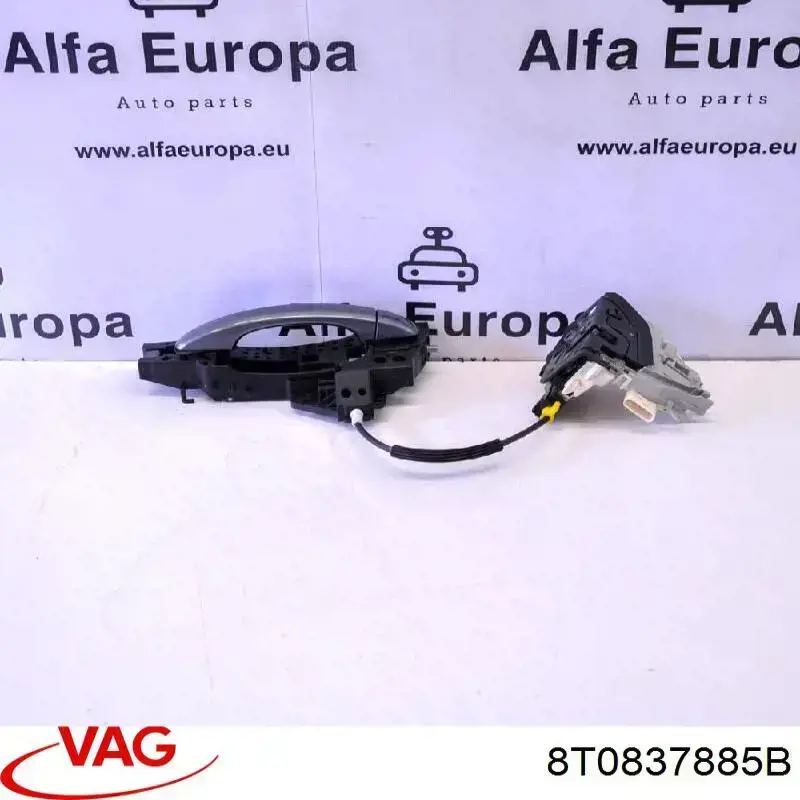 Купити 8T0837885B VAG Тримач зовнішньої ручки дверей, задніх лівих