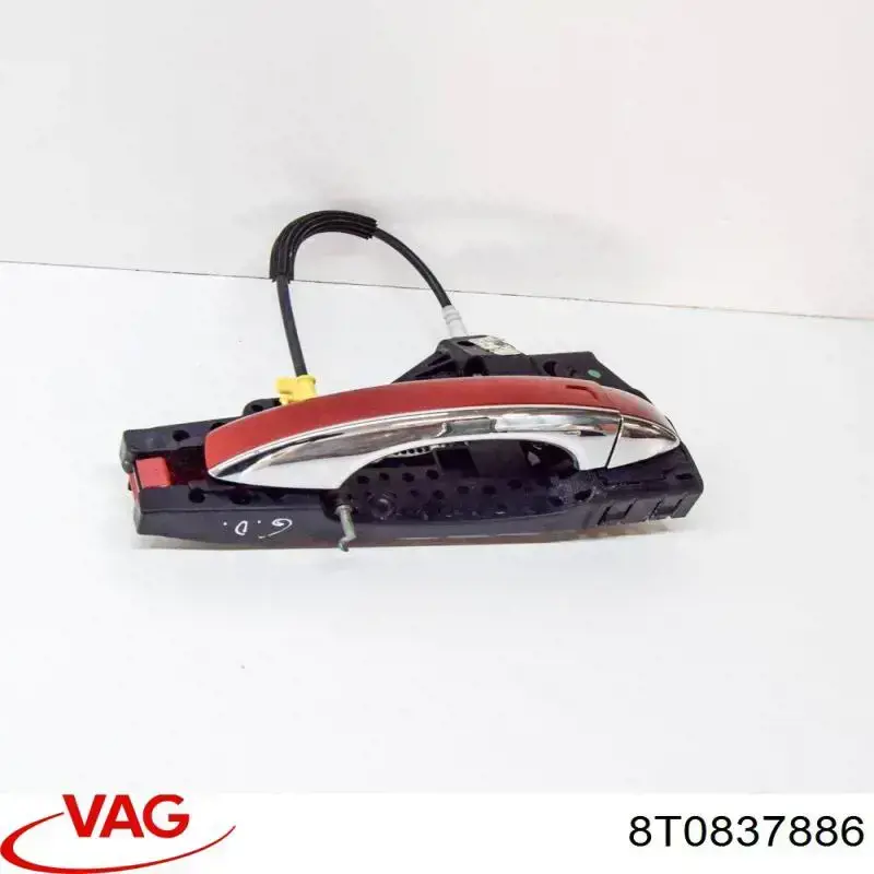 8T0837886 VAG Тримач зовнішньої ручки дверей, задніх правих