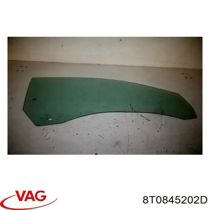 Скло передньої правої двері VAG 8T0845202D ціна, від 83.29 USD