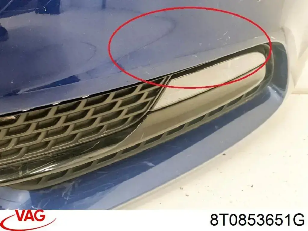 Облицювання радіатора VAG 8T0853651G ціна, від 63.33 USD