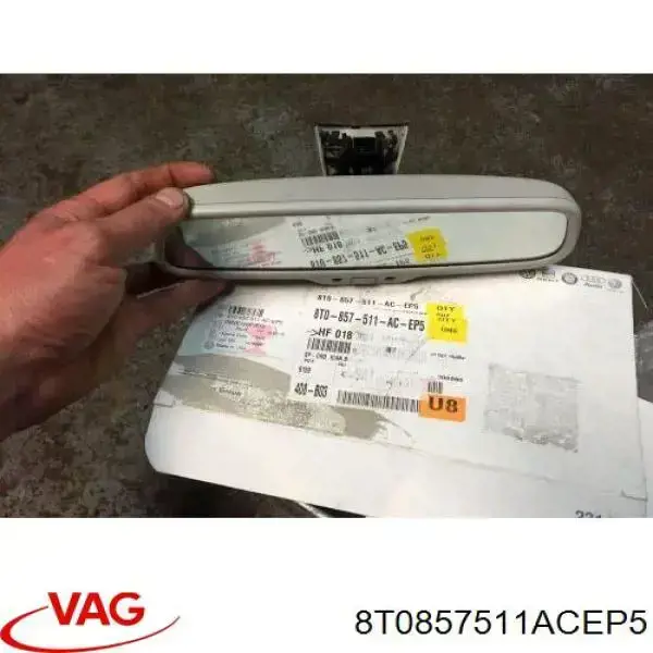 Дзеркало заднього виду в салоні VAG 8T0857511ACEP5 ціна, від 19.00 USD