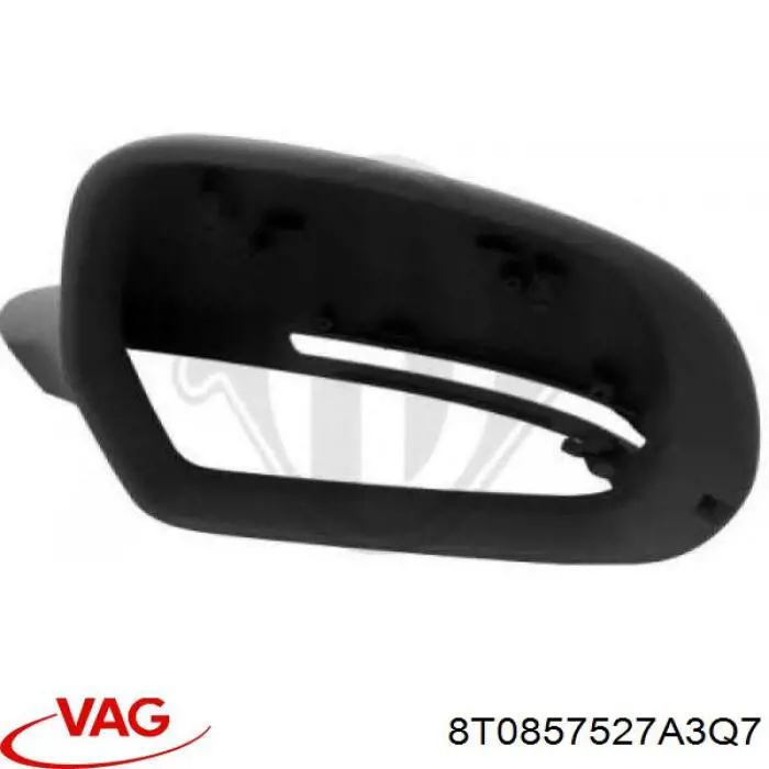 Купити 8T0857527A VAG Накладка/кришка дзеркала заднього виду, ліва