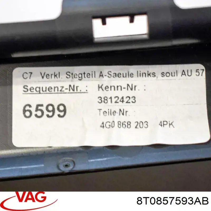  VAG 8T0857593AB