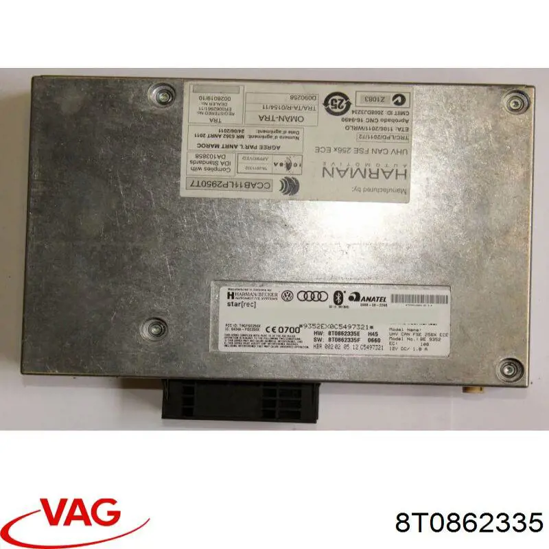 Блок керування Bluetooth VAG 8T0862335D ціна, від 14.06 USD