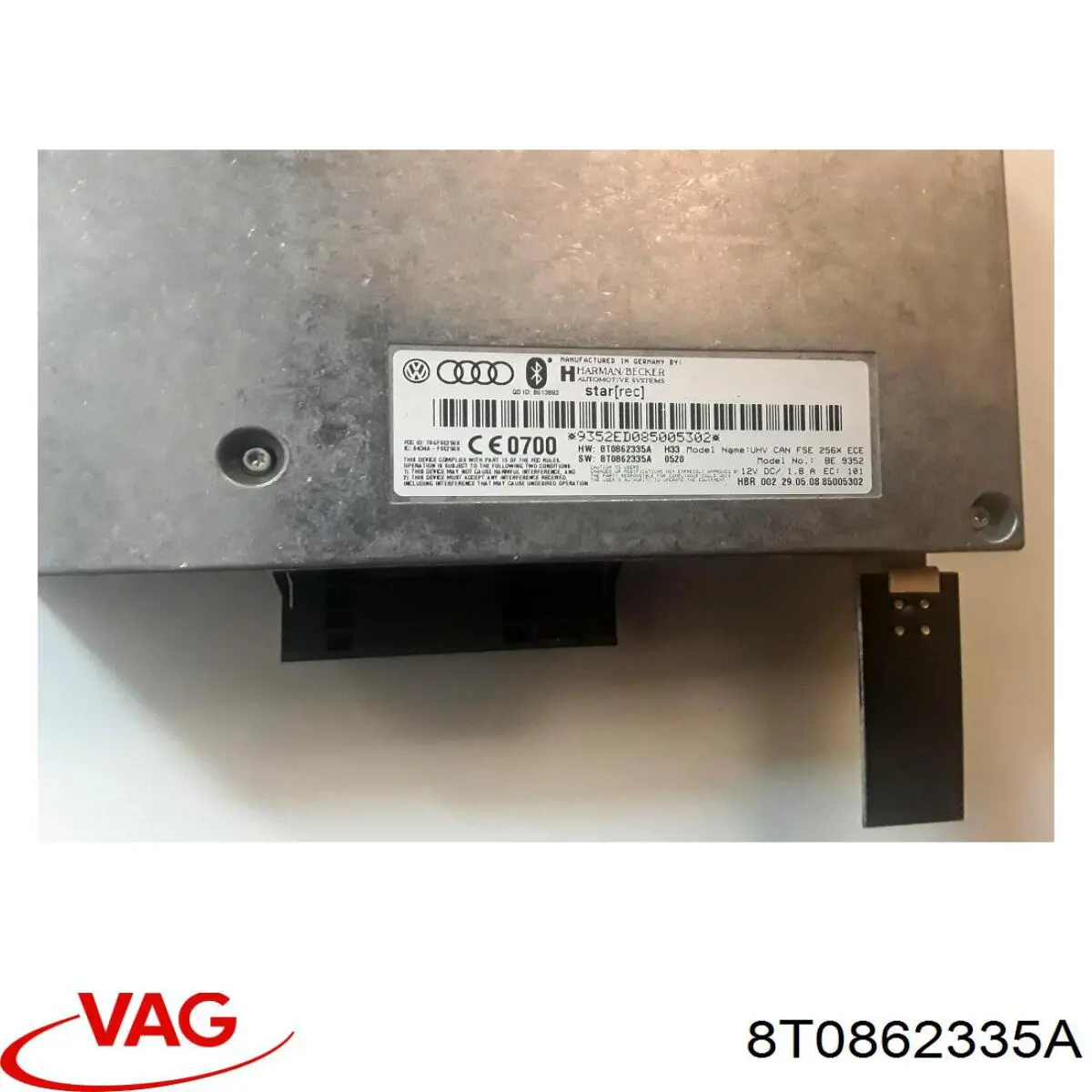 Купити 8T0862335B VAG Блок керування Bluetooth