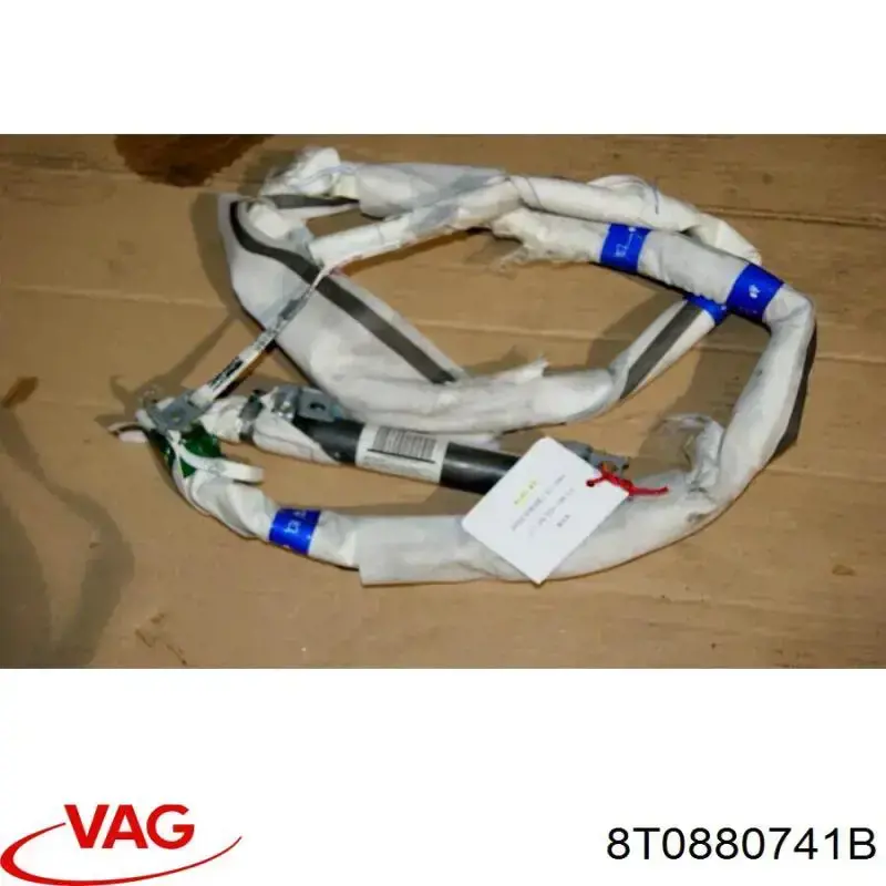 Подушка безпеки, збоку, ліва, AIRBAG 8T0880741C VAG