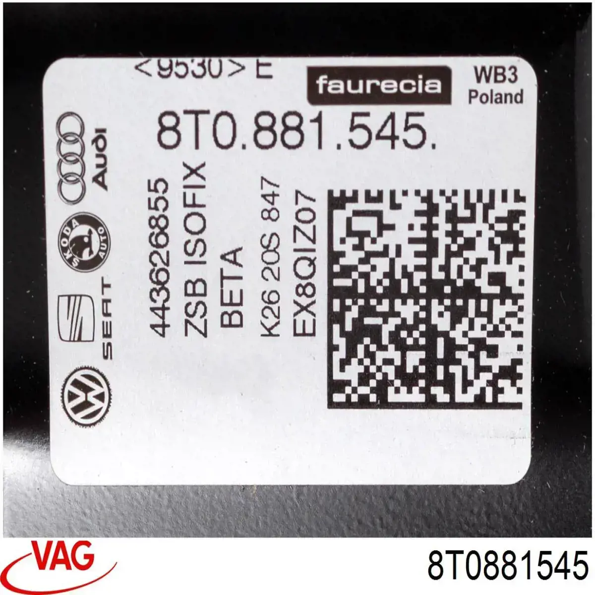 Купити 8T0881545 VAG 