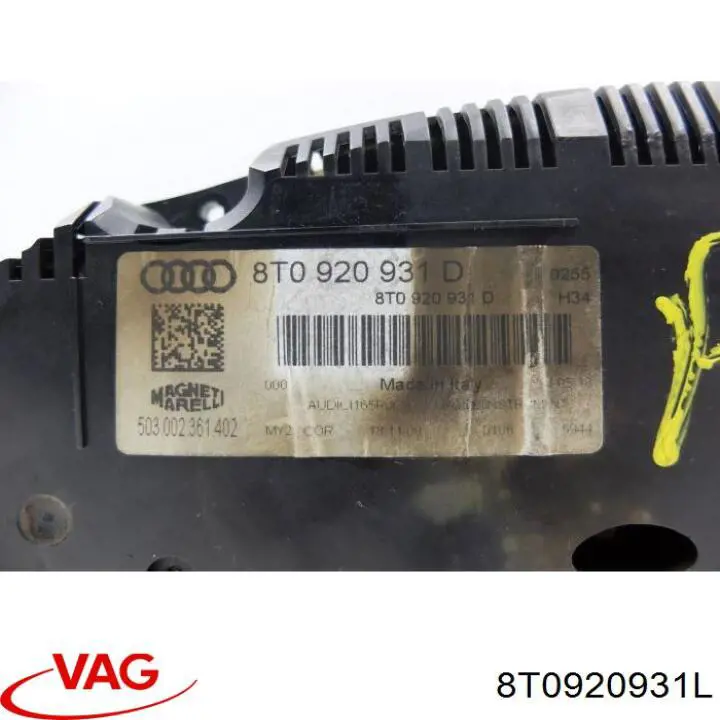 Прилади управління VAG 8T0920931L ціна, від 1653.48 USD
