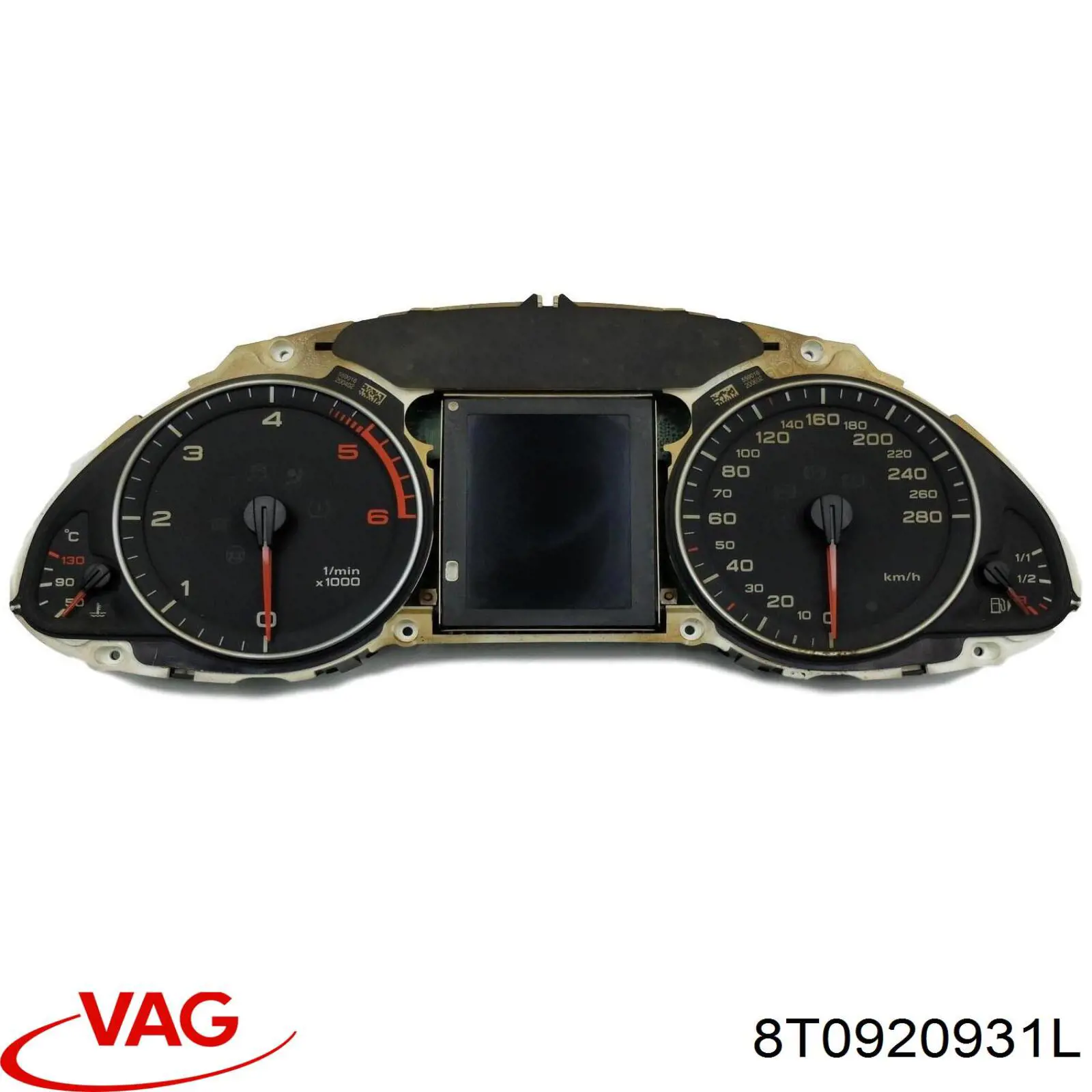 8T0920931L VAG Щиток приладів додатковий