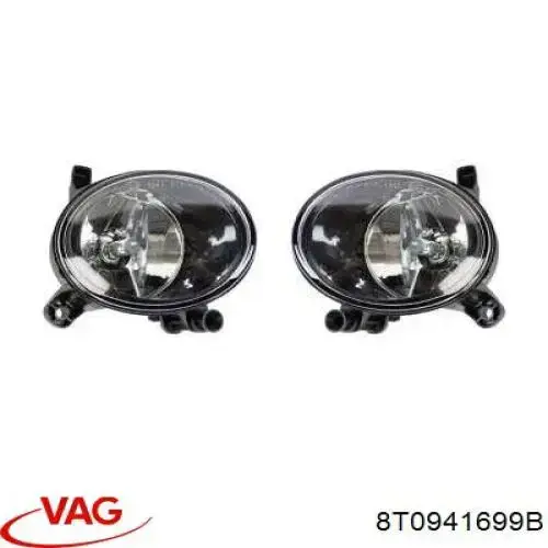 Фара протитуманна, ліва 8T0941699B VAG