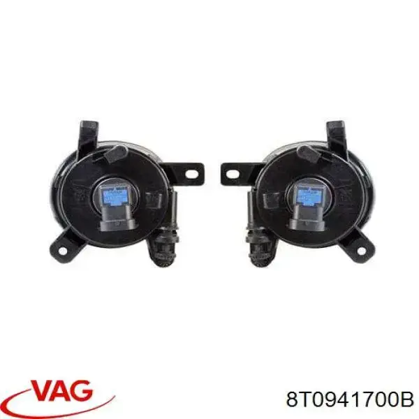 Фара протитуманна, права 8T0941700B VAG