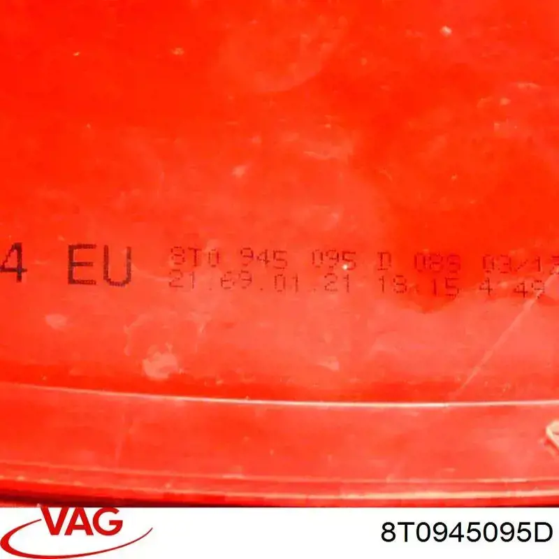Задня ліва зовнішня фара VAG 8T0945095D ціна, від 242.19 USD