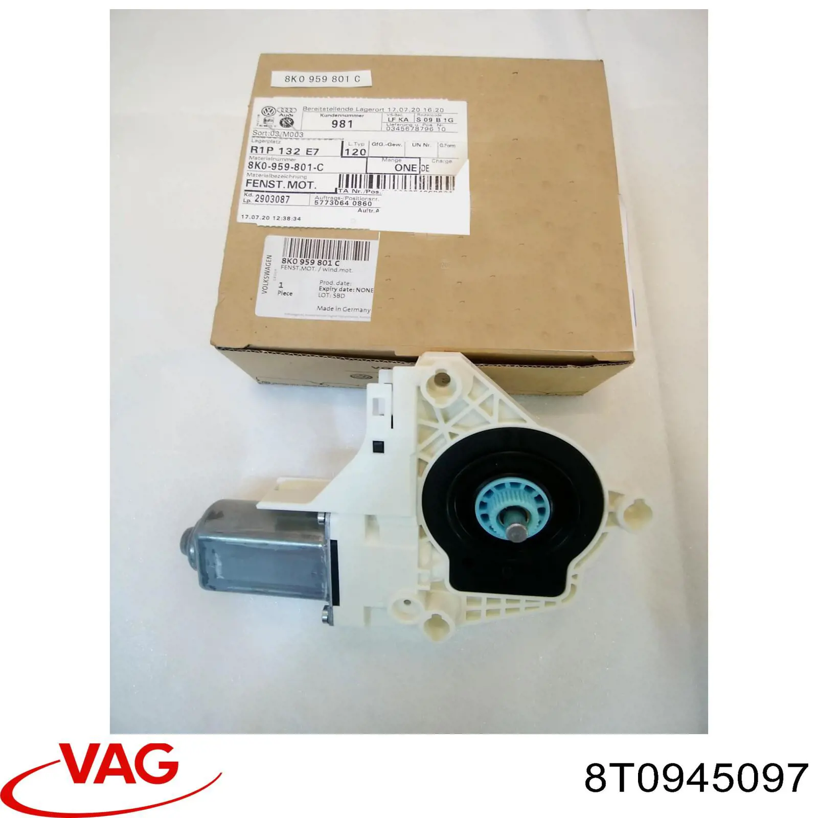 Стоп-сигнал VAG 8T0945097 ціна, від 51.06 USD