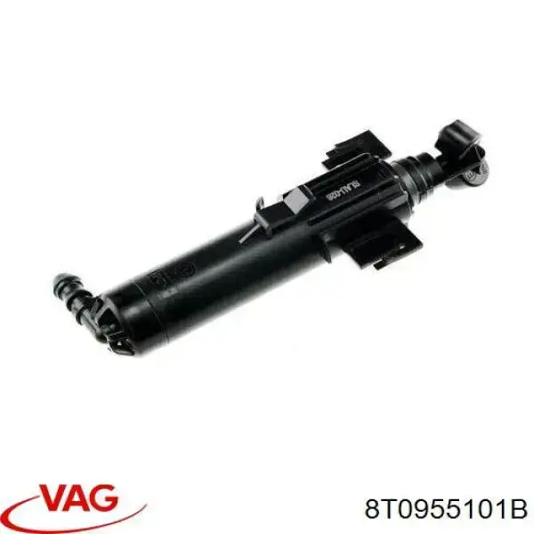 Форсунка омивача фари передньої, лівою 8T0955101B VAG