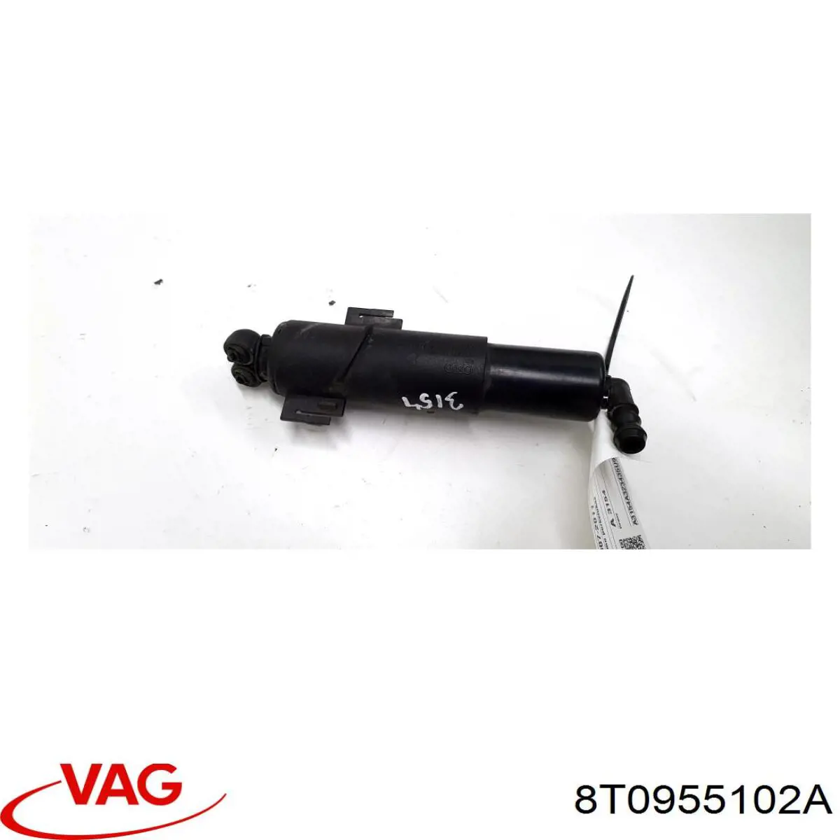 Форсунка омивача фари передньої, правої 8T0955102A VAG