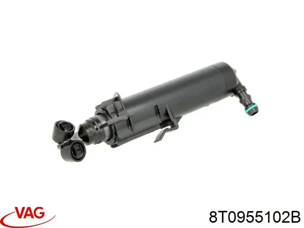 Форсунка омивача фари передньої, правої 8T0955102B VAG