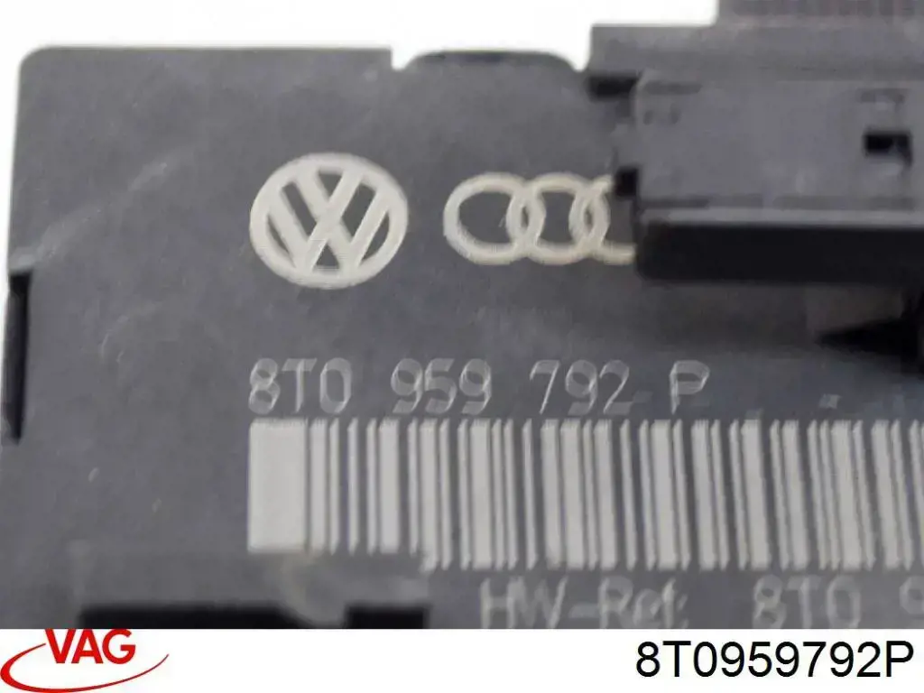 8T0959792P VAG Блок комфорту передніх дверей