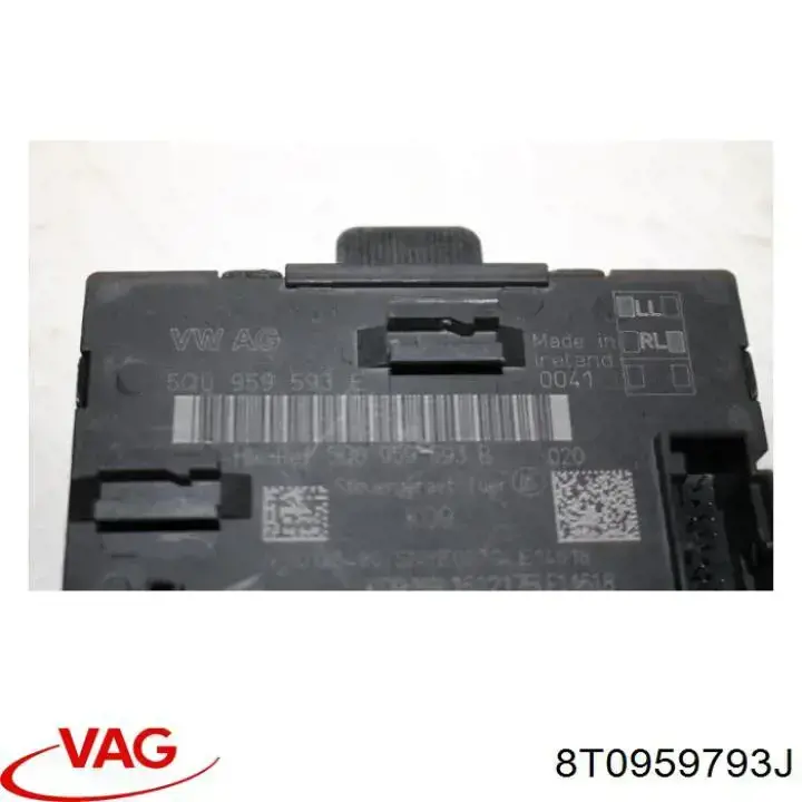 8T0959793J VAG Блок комфорту передніх дверей