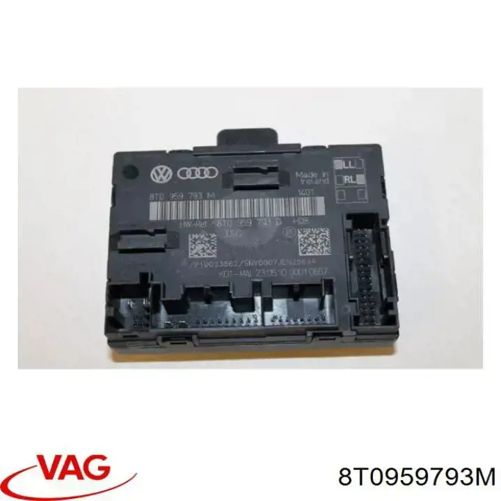 Купити 8T0959793M VAG Блок комфорту передніх дверей