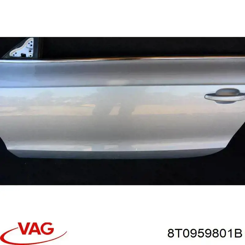 Купити 8T0959801B VAG Двигун склопідіймача двері передньої, лівої